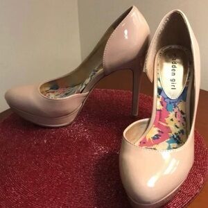 MADDEN GIRL NUDE PUMPS